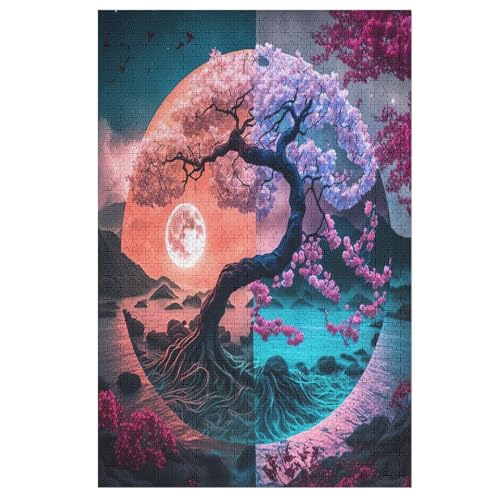 Kirsche Tree Japan Art Puzzles 1000 Teile Erwachsener Kniffel Spaß Für Die Ganze Familie, Holzpuzzle Kinder Erwachsene, Impossible Puzzle Schwer 78×53cm Kirsche Tree Japan Art Puzzles 1000 Teile Erwachsener Kniffel Spaß Für Die Ganze Familie, Holzpuzzle Kinder Erwachsene, Impossible Puzzle Schwer 78×53cm von HHXXXHH