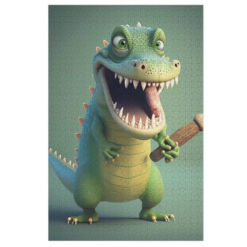 Krokodil Puzzle 1000 Teile, Holzpuzzle Herausforderndes Geschicklichkeitsspiel Für Die Ganze Familie, Kinder Erwachsenenpuzzle Ab 12 Jahren 78×53cm Krokodil Puzzle 1000 Teile, Holzpuzzle Herausforderndes Geschicklichkeitsspiel Für Die Ganze Familie, Kinder Erwachsenenpuzzle Ab 12 Jahren 78×53cm von HHXXXHH