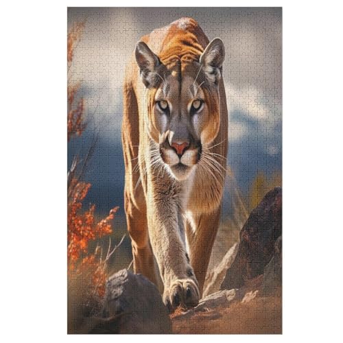 Löwe -Puzzle, 1000 Teile,Holzpuzzle Für Erwachsene Kinder, Lustiges Spielzeug, Denkspiel, Bildungsspiel, 78×53cm Löwe -Puzzle, 1000 Teile,Holzpuzzle Für Erwachsene Kinder, Lustiges Spielzeug, Denkspiel, Bildungsspiel, 78×53cm von HHXXXHH