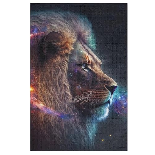 Löwe -Puzzle, 1000 Teile,Holzpuzzle Für Erwachsene Kinder, Lustiges Spielzeug, Denkspiel, Bildungsspiel, 78×53cm Löwe -Puzzle, 1000 Teile,Holzpuzzle Für Erwachsene Kinder, Lustiges Spielzeug, Denkspiel, Bildungsspiel, 78×53cm von HHXXXHH