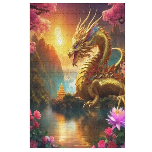 Puzzle 1000 Teile Drache Holzpuzzle Für Erwachsene Lernspiel Herausforderungsspielzeug The Puzzles Für Erwachsene Kinder 78×53cm Puzzle 1000 Teile Drache Holzpuzzle Für Erwachsene Lernspiel Herausforderungsspielzeug The Puzzles Für Erwachsene Kinder 78×53cm von HHXXXHH