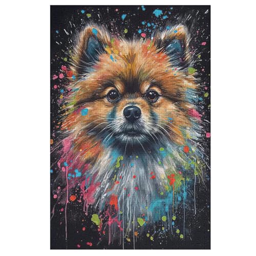 Puzzle Für Kinder, Süßer Hund -Puzzles Für Erwachsene, 1000-teiliges Holzpuzzle Für Jugendliche, Tolles 78×53cm Puzzle Für Kinder, Süßer Hund -Puzzles Für Erwachsene, 1000-teiliges Holzpuzzle Für Jugendliche, Tolles 78×53cm von HHXXXHH