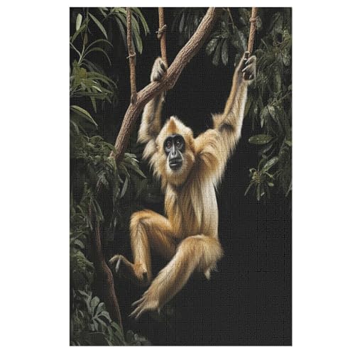 Puzzles AFFE, 1000 Teile, Puzzle Aus Holz Für Erwachsene Und Kinder Ab 12 Jahren, Lernspielzeug 78×53cm Puzzles AFFE, 1000 Teile, Puzzle Aus Holz Für Erwachsene Und Kinder Ab 12 Jahren, Lernspielzeug 78×53cm von HHXXXHH