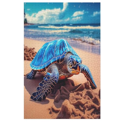 Puzzles Für Erwachsene, 1000 Teile, Meeresschildkrötes, Kreative Holzpuzzles, Praktisches Spiel, Familiendekoration 78×53cm Puzzles Für Erwachsene, 1000 Teile, Meeresschildkrötes, Kreative Holzpuzzles, Praktisches Spiel, Familiendekoration 78×53cm von HHXXXHH