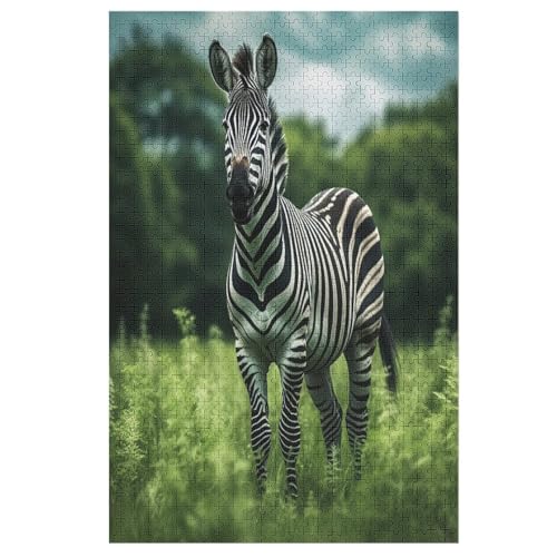 Puzzles Für Erwachsene, 1000 Teile, Zebra, Kreative Holzpuzzles, Praktisches Spiel, Familiendekoration 78×53cm Puzzles Für Erwachsene, 1000 Teile, Zebra, Kreative Holzpuzzles, Praktisches Spiel, Familiendekoration 78×53cm von HHXXXHH