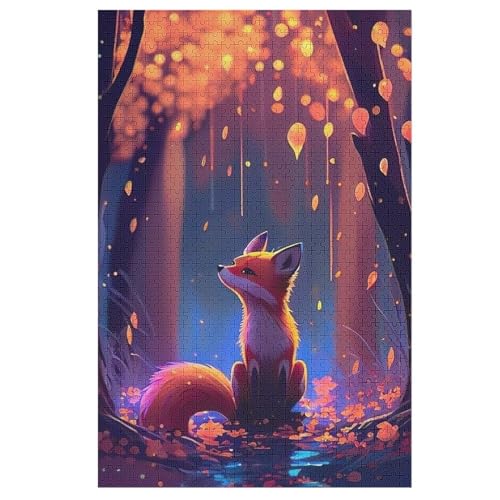 Puzzles Für Erwachsene, Fuchs Puzzle, 1000 Teile, Kreatives, Geistiges Spielzeug, Kinder, Montagespiele 78×53cm Puzzles Für Erwachsene, Fuchs Puzzle, 1000 Teile, Kreatives, Geistiges Spielzeug, Kinder, Montagespiele 78×53cm von HHXXXHH