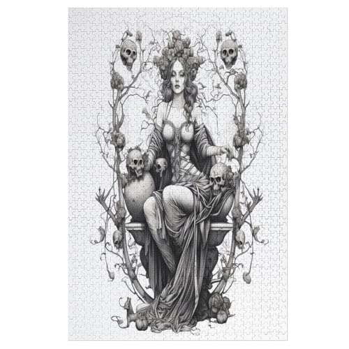 Puzzles Für Erwachsene, Totenkopf Puzzle, 1000 Teile, Kreatives, Geistiges Spielzeug, Kinder, Montagespiele 78×53cm Puzzles Für Erwachsene, Totenkopf Puzzle, 1000 Teile, Kreatives, Geistiges Spielzeug, Kinder, Montagespiele 78×53cm von HHXXXHH