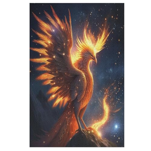 Puzzles Für Erwachsene Phönix,1000-teilige Puzzle Für Kinder Ab 12 Jahren, Holzpuzzles Für Die Heimdekoration, 78×53cm Puzzles Für Erwachsene Phönix,1000-teilige Puzzle Für Kinder Ab 12 Jahren, Holzpuzzles Für Die Heimdekoration, 78×53cm von HHXXXHH