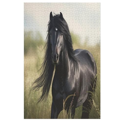 Puzzles Horse, 1000 Teile, Puzzle Aus Holz Für Erwachsene Und Kinder Ab 12 Jahren, Lernspielzeug 78×53cm Puzzles Horse, 1000 Teile, Puzzle Aus Holz Für Erwachsene Und Kinder Ab 12 Jahren, Lernspielzeug 78×53cm von HHXXXHH