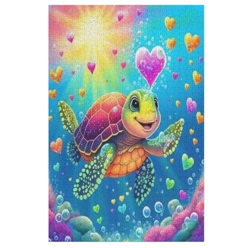 Schildkröte Puzzle 1000 Teile, Holzpuzzle Herausforderndes Geschicklichkeitsspiel Für Die Ganze Familie, Kinder Erwachsenenpuzzle Ab 12 Jahren 78×53cm Schildkröte Puzzle 1000 Teile, Holzpuzzle Herausforderndes Geschicklichkeitsspiel Für Die Ganze Familie, Kinder Erwachsenenpuzzle Ab 12 Jahren 78×53cm von HHXXXHH