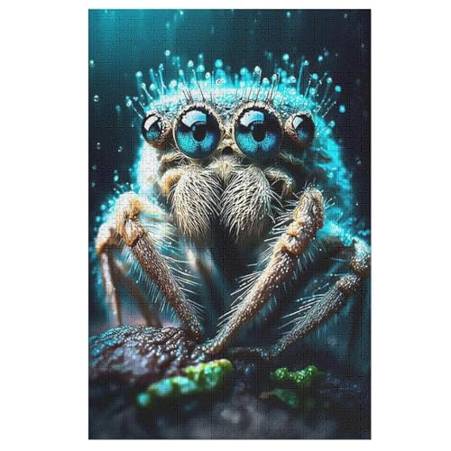 Spinne Puzzle 1000 Teile, Holzpuzzle Herausforderndes Geschicklichkeitsspiel Für Die Ganze Familie, Kinder Erwachsenenpuzzle Ab 12 Jahren 78×53cm Spinne Puzzle 1000 Teile, Holzpuzzle Herausforderndes Geschicklichkeitsspiel Für Die Ganze Familie, Kinder Erwachsenenpuzzle Ab 12 Jahren 78×53cm von HHXXXHH