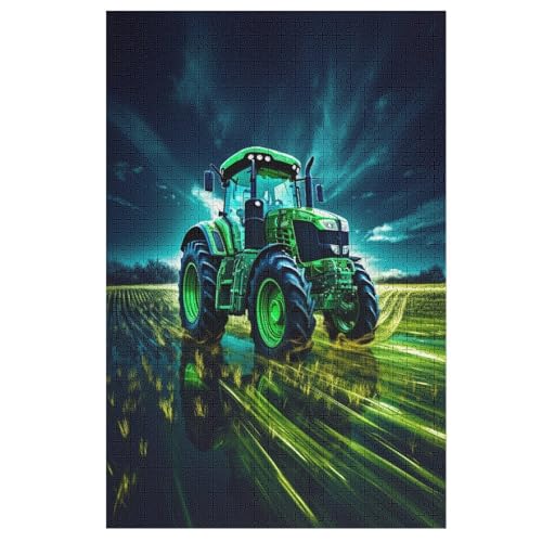 Traktor 1000 Teile Puzzles Für Erwachsene, Impossible Puzzle, Geschicklichkeitsspiel Für Die Ganze Familie, Kinder Holzpuzzle 78×53cm Traktor 1000 Teile Puzzles Für Erwachsene, Impossible Puzzle, Geschicklichkeitsspiel Für Die Ganze Familie, Kinder Holzpuzzle 78×53cm von HHXXXHH
