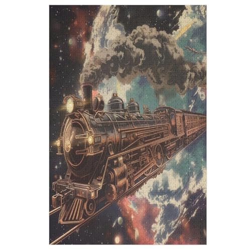 Traumzug Puzzles 1000 Teile Erwachsener Kniffel Spaß Für Die Ganze Familie, Holzpuzzle Kinder Erwachsene, Impossible Puzzle Schwer 78×53cm Traumzug Puzzles 1000 Teile Erwachsener Kniffel Spaß Für Die Ganze Familie, Holzpuzzle Kinder Erwachsene, Impossible Puzzle Schwer 78×53cm von HHXXXHH
