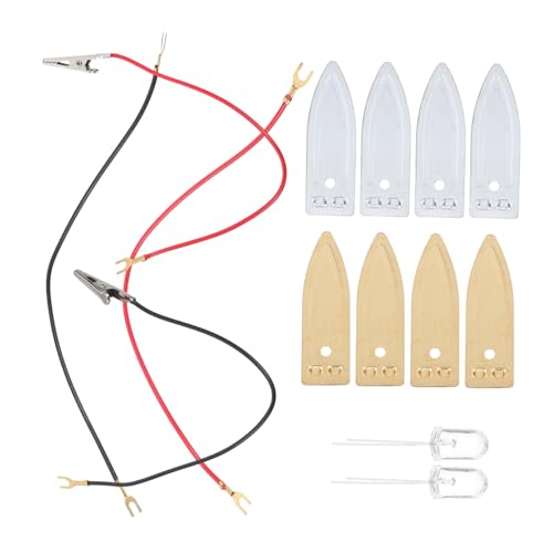 1Satz Zink Kupfer Anoden für DIY Fruchtbatterie Experimente Robuste Elektrodenstreifen Blech für Stromerzeugung für Wissenschaftliche Projekte von HIAKDOFT