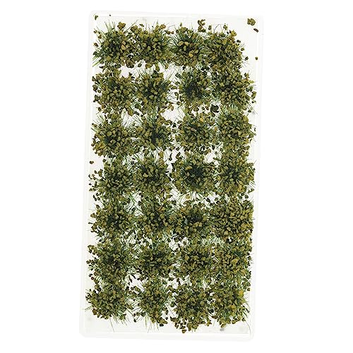 HIAKDOFT 1 Karton Miniatur Landschaftsdekor Lebensechte Sträucher Sandtisch Ornament Verarbeitung Langlebig Sicher für Modellbau Garten Zubehör von HIAKDOFT