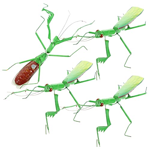 HIAKDOFT 1 Satz Insektendekorativmodell Realistische Insektenfiguren Insektenverzierung Für Simulation Gottesanbeterin Ornament Mini-tiermodell Abs 4 Stück HIAKDOFT 1 Satz Insektendekorativmodell Realistische Insektenfiguren Insektenverzierung Für Simulation Gottesanbeterin Ornament Mini-tiermodell Abs 4 Stück von HIAKDOFT