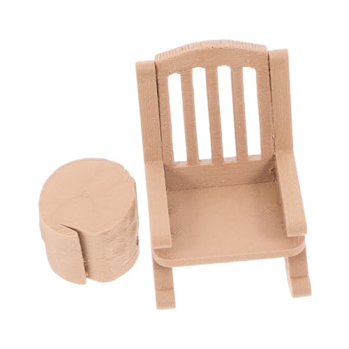 HIAKDOFT 1 Satz Miniaturmöbelstühle Puppe schaukelstuhl Möbelmodell Miniaturtisch Miniatur-Hausmöbel Miniaturen Tischspielzeug-Requisite Feengartendekor Miniaturfigur Mini Möbel pla Kaffee HIAKDOFT 1 Satz Miniaturmöbelstühle Puppe schaukelstuhl Möbelmodell Miniaturtisch Miniatur-Hausmöbel Miniaturen Tischspielzeug-Requisite Feengartendekor Miniaturfigur Mini Möbel pla Kaffee von HIAKDOFT