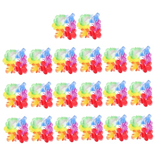 HIAKDOFT 10 Paare Hawaiianische Handgelenk Bänder Bunte Handgefertigte Armbänder für Luau Partys Kostümpartys und Festliche Anlässe Dekorative Handgelenkstraps für Besondere Events HIAKDOFT 10 Paare Hawaiianische Handgelenk Bänder Bunte Handgefertigte Armbänder für Luau Partys Kostümpartys und Festliche Anlässe Dekorative Handgelenkstraps für Besondere Events von HIAKDOFT