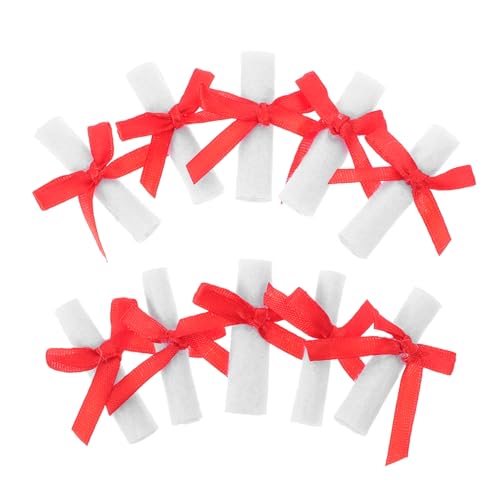 HIAKDOFT 10stücke Teiliges Mini Graduation Zertifikate Für Puppen Dekorative Abschlussfeier-accessoires Für Graduierungsfeiern Erinnerungsstück von HIAKDOFT