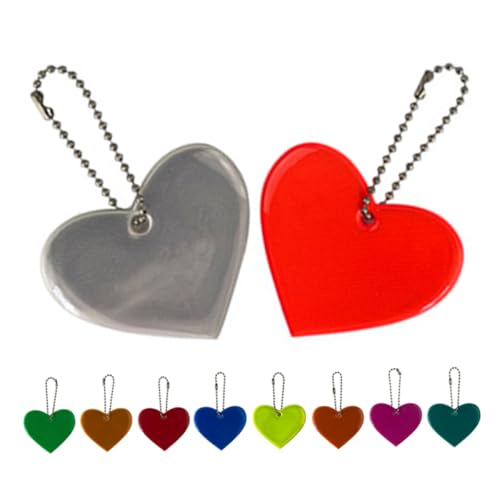 HIAKDOFT 10 Stück Reflektierende Schlüsselanhänger Handtaschenanhänger Reflektierende Anhänger Schultaschenanhänger Sicherheitsreflektoranhänger Sicherheits Reflektoranhänger HIAKDOFT 10 Stück Reflektierende Schlüsselanhänger Handtaschenanhänger Reflektierende Anhänger Schultaschenanhänger Sicherheitsreflektoranhänger Sicherheits Reflektoranhänger von HIAKDOFT