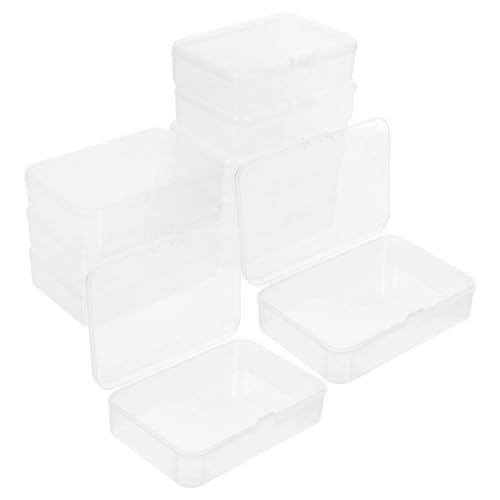 HIAKDOFT 10 Stück Teiliges Transparenter Karten Aufbewahrungsboxen aus Bruchsicherem Kunststoff Rechteckige Spielkarten Organizer Vielseitige Kartenspeicher für Sammelkarten und Kleine HIAKDOFT 10 Stück Teiliges Transparenter Karten Aufbewahrungsboxen aus Bruchsicherem Kunststoff Rechteckige Spielkarten Organizer Vielseitige Kartenspeicher für Sammelkarten und Kleine von HIAKDOFT