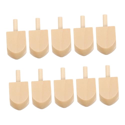 HIAKDOFT 10 Stück hölzerner Kreisel Chanukka-Spiele Dreidel Masse DIY leerer Dreidel Chanukka-Holzdreidel-Bastelset musikalischer Dreidel Dreidel-Spiel Lotusbaum Beige HIAKDOFT 10 Stück hölzerner Kreisel Chanukka-Spiele Dreidel Masse DIY leerer Dreidel Chanukka-Holzdreidel-Bastelset musikalischer Dreidel Dreidel-Spiel Lotusbaum Beige von HIAKDOFT