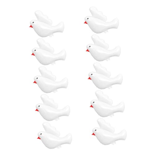 HIAKDOFT 10Stücke Taubenballon Aluminiumfolie und Geburtstagsdekoration Luftdicht Farbenfrohe Gastgeschenke für Feierlichkeiten Party Layout Requisiten HIAKDOFT 10Stücke Taubenballon Aluminiumfolie und Geburtstagsdekoration Luftdicht Farbenfrohe Gastgeschenke für Feierlichkeiten Party Layout Requisiten von HIAKDOFT