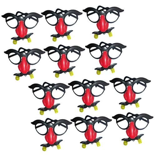 HIAKDOFT 12 Stück Große Brillenspielzeug Hoch Gläser Party Lustige Brille Nase Halloween-brille Lustige Kostümbrille Requisiten Neuheit Brille Plastik Zufällige Farbe HIAKDOFT 12 Stück Große Brillenspielzeug Hoch Gläser Party Lustige Brille Nase Halloween-brille Lustige Kostümbrille Requisiten Neuheit Brille Plastik Zufällige Farbe von HIAKDOFT