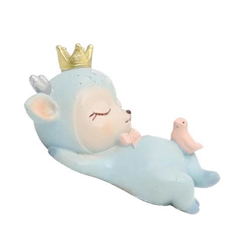 HIAKDOFT 1stück Kreative Kuchendekoration Mit Niedlichem Reh-design Resin Cake Topper Für Geburtstagsfeiern Einfache Anwendung Perfektes Accessoire Für Unvergessliche Partys Hochwertige von HIAKDOFT