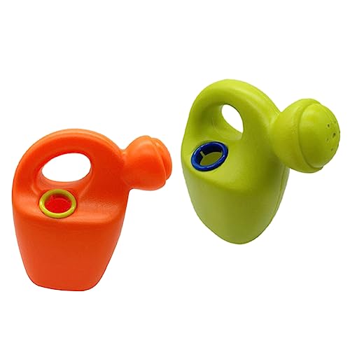 HIAKDOFT 2 Stück Badespielzeug Wasserspaß mit Robusten Interessanten Gießkanistern für Plastikspielzeug Grün und Orange für Kreative Badestunden und Gartenpflege HIAKDOFT 2 Stück Badespielzeug Wasserspaß mit Robusten Interessanten Gießkanistern für Plastikspielzeug Grün und Orange für Kreative Badestunden und Gartenpflege von HIAKDOFT