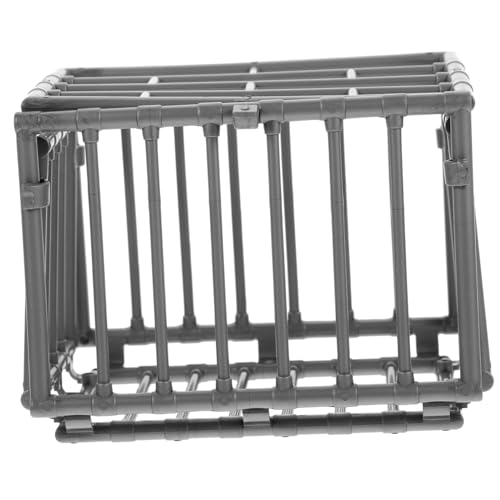 HIAKDOFT 2 Stück Miniatur Käfig DIY Miniaturzaun Modell aus Robustem Kunststoff Vielseitige Dekoration für Wohnzimmer Schlafzimmer Kinderhandwerk Kleintier Gehege Zubehör HIAKDOFT 2 Stück Miniatur Käfig DIY Miniaturzaun Modell aus Robustem Kunststoff Vielseitige Dekoration für Wohnzimmer Schlafzimmer Kinderhandwerk Kleintier Gehege Zubehör von HIAKDOFT