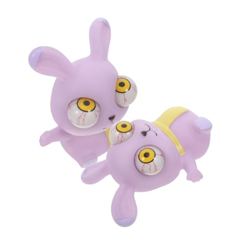 HIAKDOFT 2 Stück Starrendes Kaninchen Augapfel-Boom- matschiges Kneifspielzeug mit großen Augen Lustiges Pop-Out- Eye-Pop-Quetschspielzeug zappeln Pu Violett HIAKDOFT 2 Stück Starrendes Kaninchen Augapfel-Boom- matschiges Kneifspielzeug mit großen Augen Lustiges Pop-Out- Eye-Pop-Quetschspielzeug zappeln Pu Violett von HIAKDOFT