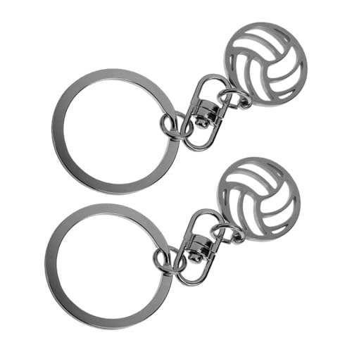 HIAKDOFT 2 Stück Volleyball Schlüsselanhänger Ring Schlüsselanhänger Partygeschenkhalter Schlüsselanhänger Volleyball Anhänger Handtaschen Schlüsselanhänger Fußball Quaste HIAKDOFT 2 Stück Volleyball Schlüsselanhänger Ring Schlüsselanhänger Partygeschenkhalter Schlüsselanhänger Volleyball Anhänger Handtaschen Schlüsselanhänger Fußball Quaste von HIAKDOFT