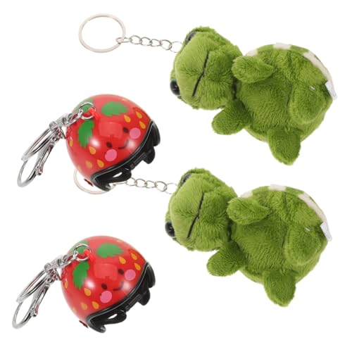 HIAKDOFT 2 Stück Weicher Plüsch Schildkröten Schlüsselanhänger mit Helm Niedlicher Anhänger aus Abs und Plüschstoff Vielseitig als Taschen und Schlüsseldeko für Auto und Zuhause Leicht und HIAKDOFT 2 Stück Weicher Plüsch Schildkröten Schlüsselanhänger mit Helm Niedlicher Anhänger aus Abs und Plüschstoff Vielseitig als Taschen und Schlüsseldeko für Auto und Zuhause Leicht und von HIAKDOFT