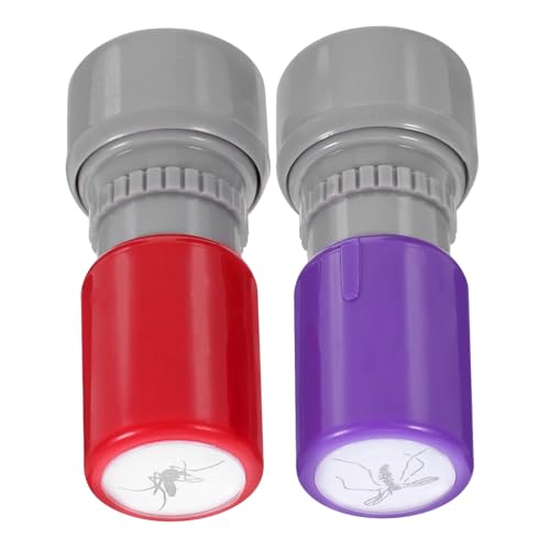 HIAKDOFT 2stücke Witziger Stempel Für Streiche Selbstfärbender Stempel Mit Mosquito-Motiven Für Aprilscherz Party Und Festivalspaß von HIAKDOFT