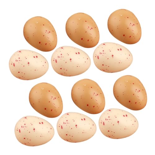 HIAKDOFT 20 Stück Simulierte Eierornamente Osterdekor Osterei Kleinkind-Ei- Eierverzierung Ostervasendekoration Harz HIAKDOFT 20 Stück Simulierte Eierornamente Osterdekor Osterei Kleinkind-Ei- Eierverzierung Ostervasendekoration Harz von HIAKDOFT