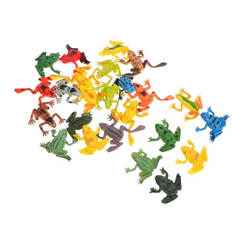 HIAKDOFT 24 Stück Teiliges Kleine Froschfiguren aus Robustem Realistische Kunststoff Tiermodelle für Wohnraumdekoration Lernspielzeug für Vielseitige Gartenaccessoires HIAKDOFT 24 Stück Teiliges Kleine Froschfiguren aus Robustem Realistische Kunststoff Tiermodelle für Wohnraumdekoration Lernspielzeug für Vielseitige Gartenaccessoires von HIAKDOFT