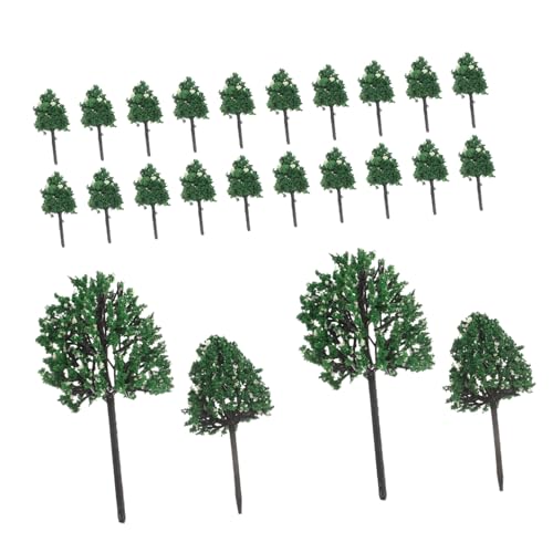HIAKDOFT 24 Stück Teiliges Miniatur Baum Modellset für Landschaftsdekoration Langlebige Kunststoff Bäume für DIY Sandtisch Künstliche Kleine Baumdeko für Architektur und Szenengestaltung HIAKDOFT 24 Stück Teiliges Miniatur Baum Modellset für Landschaftsdekoration Langlebige Kunststoff Bäume für DIY Sandtisch Künstliche Kleine Baumdeko für Architektur und Szenengestaltung von HIAKDOFT