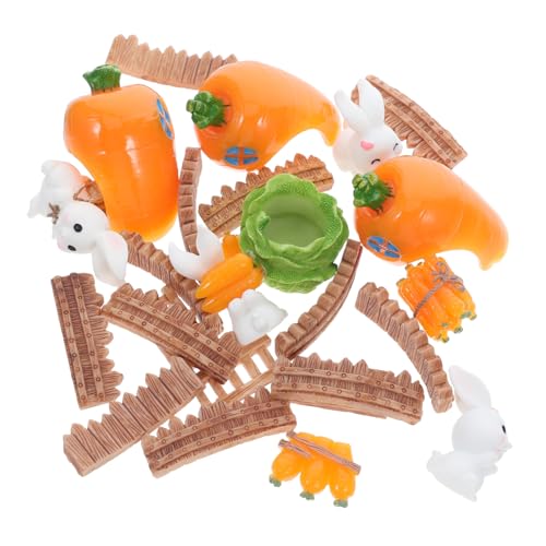 HIAKDOFT 26 Stück Mikro-landschaftsverzierung Karotten Topfpflanzen Für Kaninchen Hasenfiguren Ornamente Kaninchen-Miniatur Desktop-harzdekor Miniatur-häschen Mooshasen- Zweig HIAKDOFT 26 Stück Mikro-landschaftsverzierung Karotten Topfpflanzen Für Kaninchen Hasenfiguren Ornamente Kaninchen-Miniatur Desktop-harzdekor Miniatur-häschen Mooshasen- Zweig von HIAKDOFT