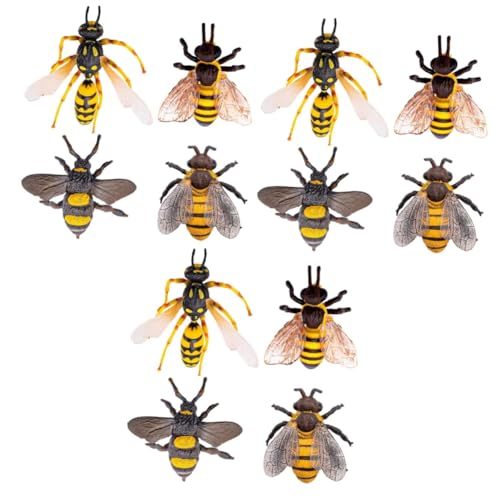HIAKDOFT 3 Sätze Simulation Insektenmodell Realistisch Figur Flügel Bienen Zahlen Bienen Dekorationen Bienenmodell Bienenstatuen Bienendekoration Plastik 4 Stück * 3 HIAKDOFT 3 Sätze Simulation Insektenmodell Realistisch Figur Flügel Bienen Zahlen Bienen Dekorationen Bienenmodell Bienenstatuen Bienendekoration Plastik 4 Stück * 3 von HIAKDOFT