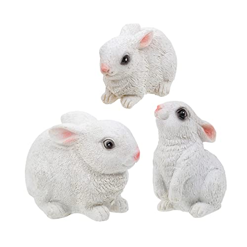 HIAKDOFT 3 Stück Harz-Mini-Kaninchen Zahlen Spielzeugtiere knuddelig Ornamente Tierspielzeug kindergeschenke adventsgeschenke Zubehör für Sukkulenten Mini-Landschaftsdekor Weiß HIAKDOFT 3 Stück Harz-Mini-Kaninchen Zahlen Spielzeugtiere knuddelig Ornamente Tierspielzeug kindergeschenke adventsgeschenke Zubehör für Sukkulenten Mini-Landschaftsdekor Weiß von HIAKDOFT
