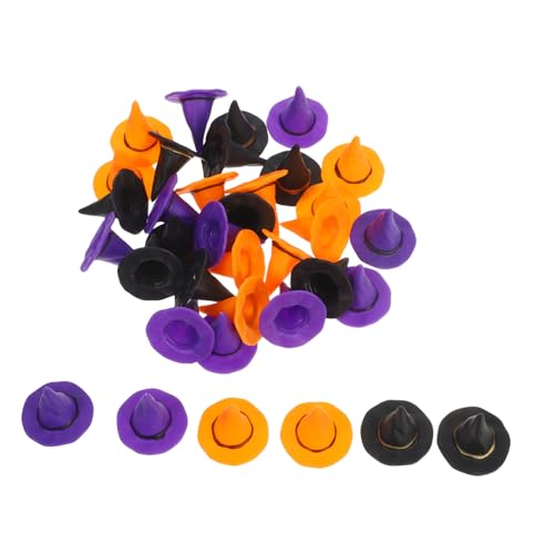 HIAKDOFT 36 Stück Teiliges Hexenhüte Kunststoff Leichte Halloween Deko für Puppenhaus DIY Bastelbedarf Party Zubehör Bunte Kleine Hexenhüte für Festliche HIAKDOFT 36 Stück Teiliges Hexenhüte Kunststoff Leichte Halloween Deko für Puppenhaus DIY Bastelbedarf Party Zubehör Bunte Kleine Hexenhüte für Festliche von HIAKDOFT