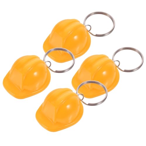 HIAKDOFT 4 Stück Mini Bauhelm Schlüsselanhänger Aesthetic Schlüsselanhänger aus Sicherem Dekoration für Taschen Rucksäcke und Schlüssel Perfektes für Bau und Ingenieurliebhaber HIAKDOFT 4 Stück Mini Bauhelm Schlüsselanhänger Aesthetic Schlüsselanhänger aus Sicherem Dekoration für Taschen Rucksäcke und Schlüssel Perfektes für Bau und Ingenieurliebhaber von HIAKDOFT