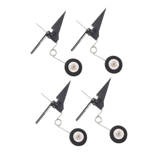 HIAKDOFT 4 Stück Modellflugzeug Heckfahrwerk mit Robusten Leichten Rädern für Sanfte Landungen Kompatibel mit Kleinen Rc Flugzeugen Klasse für Outdoor Flüge und DIY Projekte HIAKDOFT 4 Stück Modellflugzeug Heckfahrwerk mit Robusten Leichten Rädern für Sanfte Landungen Kompatibel mit Kleinen Rc Flugzeugen Klasse für Outdoor Flüge und DIY Projekte von HIAKDOFT