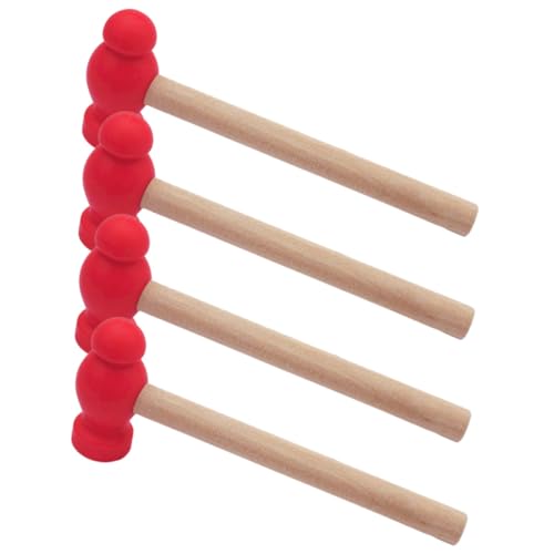 HIAKDOFT 4 Stück Teiliges Hammer Holz Kinderhammer Pädagogisch Robust Ergonomisch Griffig für Jungen und Mädchen Ab Jahren HIAKDOFT 4 Stück Teiliges Hammer Holz Kinderhammer Pädagogisch Robust Ergonomisch Griffig für Jungen und Mädchen Ab Jahren von HIAKDOFT
