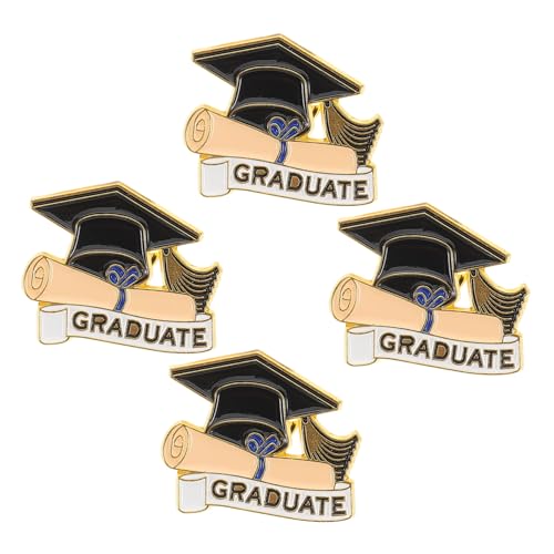 HIAKDOFT 4pcs -abschlusskappe Brosche Pins Metall -lapel -stifte Für Die Grad -saison -souvenirgeschenke Für Abschlusskleider Und Kleidungsdekoration HIAKDOFT 4pcs -abschlusskappe Brosche Pins Metall -lapel -stifte Für Die Grad -saison -souvenirgeschenke Für Abschlusskleider Und Kleidungsdekoration von HIAKDOFT