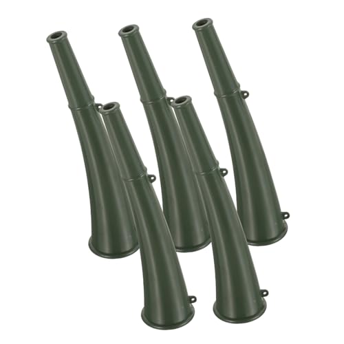 HIAKDOFT 5 Stück Teiliges Outdoor Signalhorn aus Robustem Kunststoff Tragbare Grüne Trainings Camping hörner für Sportveranstaltungen Partys und Notfallsignale HIAKDOFT 5 Stück Teiliges Outdoor Signalhorn aus Robustem Kunststoff Tragbare Grüne Trainings Camping hörner für Sportveranstaltungen Partys und Notfallsignale von HIAKDOFT