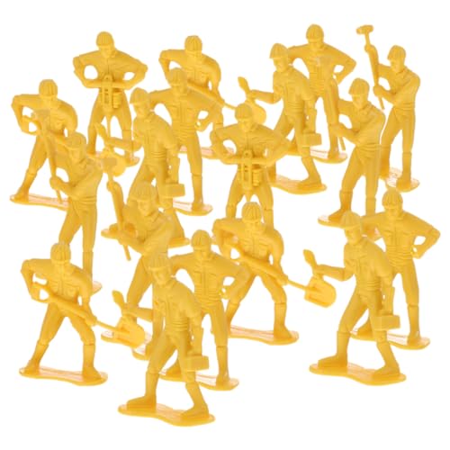 HIAKDOFT 54 Stück Teiliges Baustellen Spielset mit Detailgetreuen Stehenden Bauarbeiter Modellen aus Robustem Material Langlebig und Realistisch für Bastelfans HIAKDOFT 54 Stück Teiliges Baustellen Spielset mit Detailgetreuen Stehenden Bauarbeiter Modellen aus Robustem Material Langlebig und Realistisch für Bastelfans von HIAKDOFT