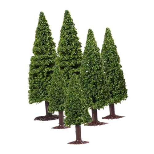 HIAKDOFT 6 Stück Teiliges Miniatur Kiefernbäume Modellbau Bäume für DIY Sandtisch Landschaftsgestaltung Naturgetreue Mikro landschaftsdeko Leichte Handliche Figuren in Verschiedenen HIAKDOFT 6 Stück Teiliges Miniatur Kiefernbäume Modellbau Bäume für DIY Sandtisch Landschaftsgestaltung Naturgetreue Mikro landschaftsdeko Leichte Handliche Figuren in Verschiedenen von HIAKDOFT