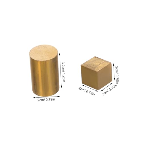 HIAKDOFT 7 Stück Teiliges Präzisions Dichtewürfel Set aus Kupfer Eisen und Aluminium mit Würfeln und Zylindern für Physikprojekte Wissenschaftliche Experimente und Interaktive HIAKDOFT 7 Stück Teiliges Präzisions Dichtewürfel Set aus Kupfer Eisen und Aluminium mit Würfeln und Zylindern für Physikprojekte Wissenschaftliche Experimente und Interaktive von HIAKDOFT
